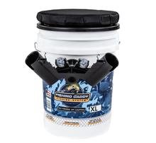 Fishing Caddy Blue Camo XL™️- Plush Padded Swivel Seat