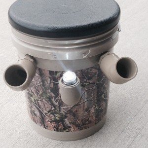 Black Fishing Caddy Non Padded